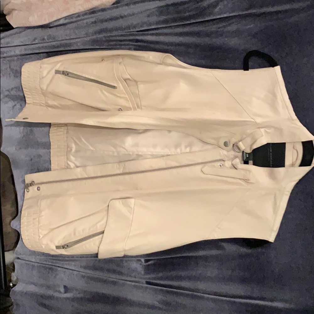 Club Monaco Collection leather vest